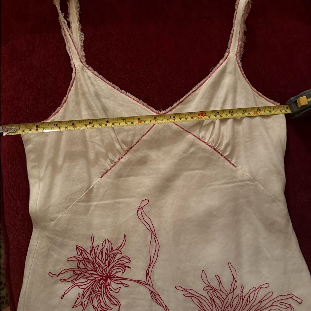 Vintage BCBG Maxazria Linen Sundress - Picture 12 of 12